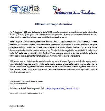 100 anni a tempo di musica